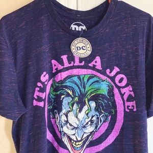 Joker dc comics t shirt